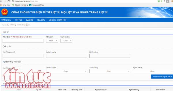 Sớm chuẩn hóa dữ liệu tìm mộ liệt sĩ ảnh 2